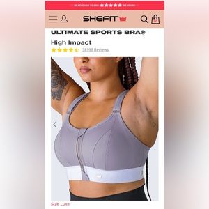 SHEFIT Ultimate Athletic Sports bra - Size Large - new with tags.